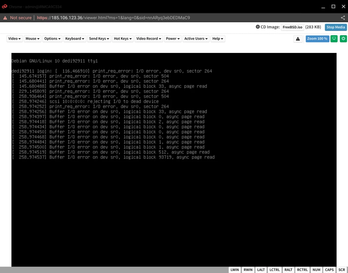 HTML5インストーラーのスクリーンショット