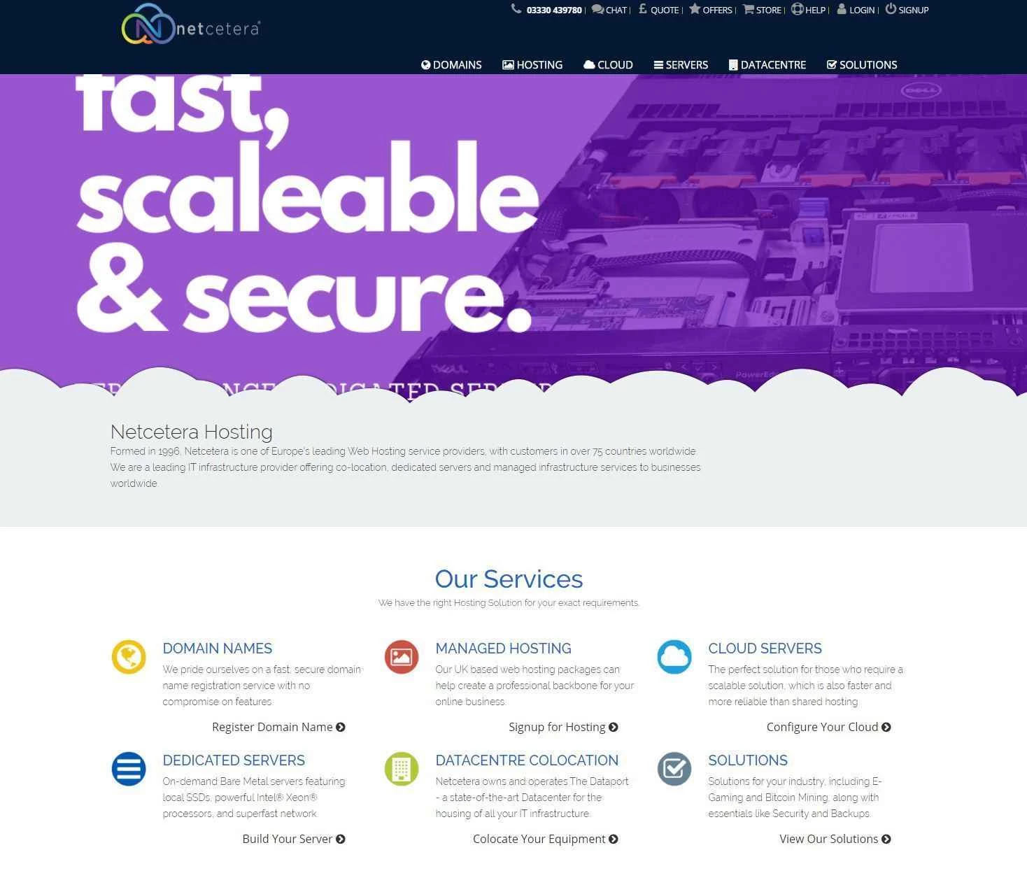 Netcetera – 2GB RAM KVM VPS - 英国でホスティング - 月額わずか4.50ポンド