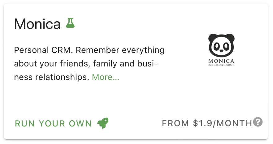 モニカ・アプリ