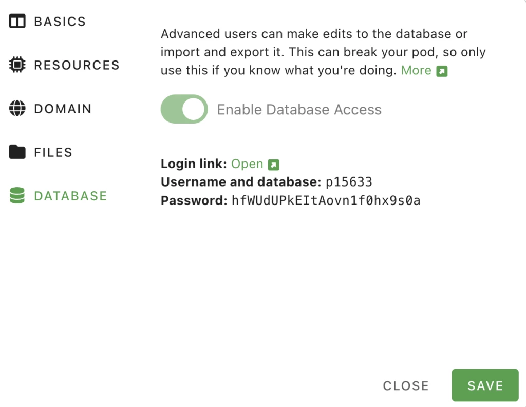 PikaPodsデータベース