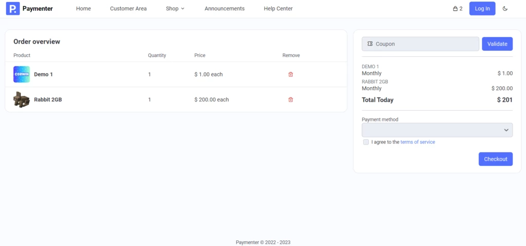 支払者クライアントインターフェース
