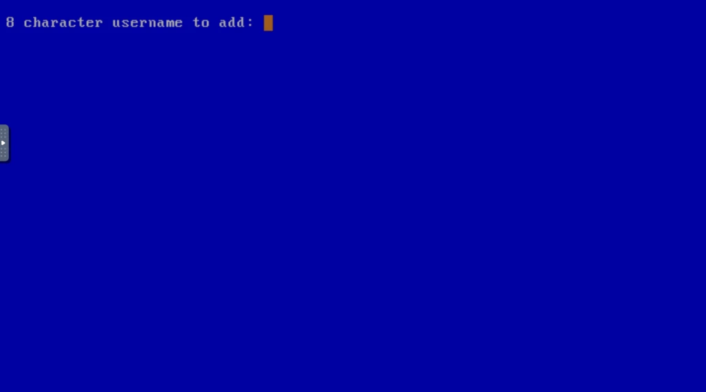 NetBSD ユーザー追加