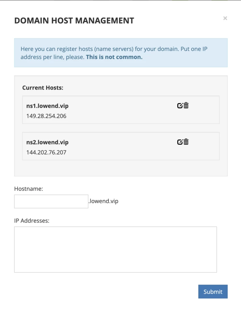 Porkbun NSD 権威ネームサーバー