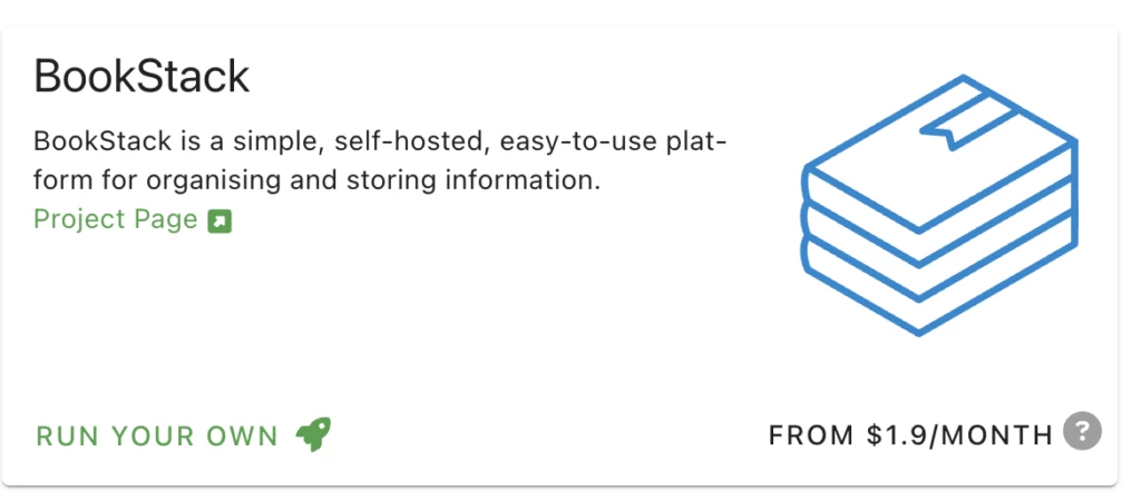 Bookstack PikaPodsカタログ