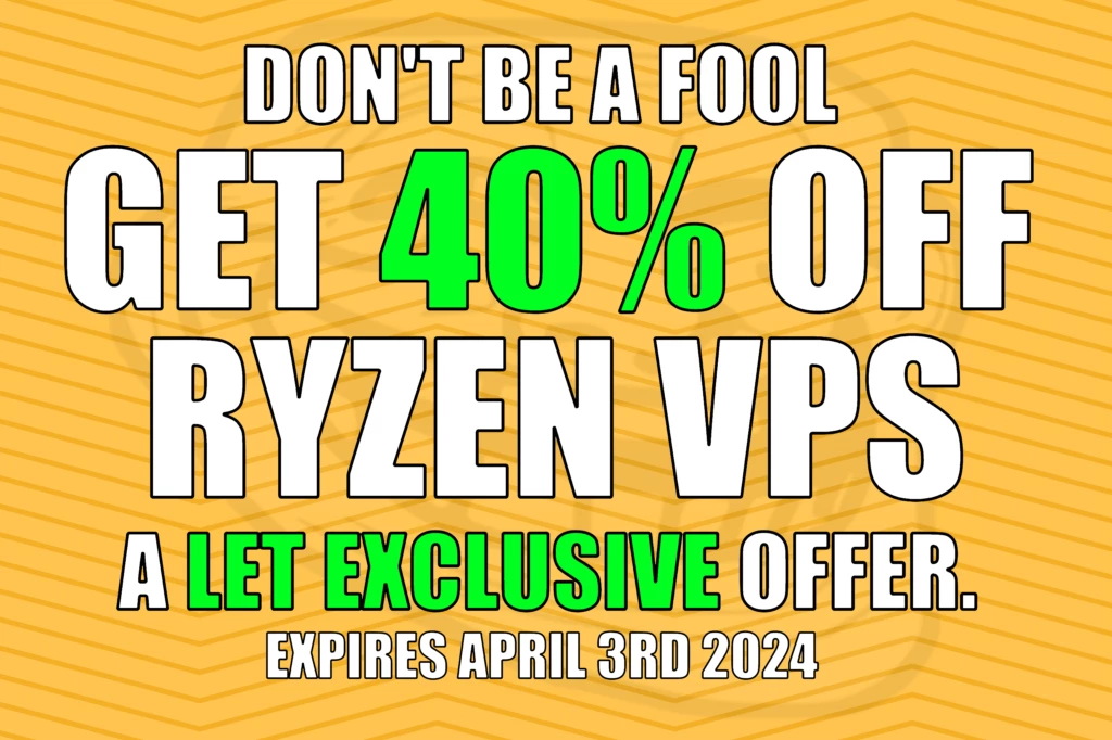 騙されないで！ScalebladeでRyzen VPSシステムを40%オフで手に入れよう！