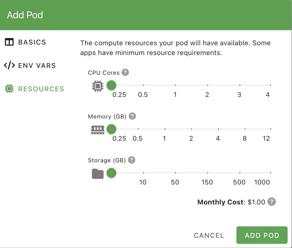 PikaPods Statping-ng